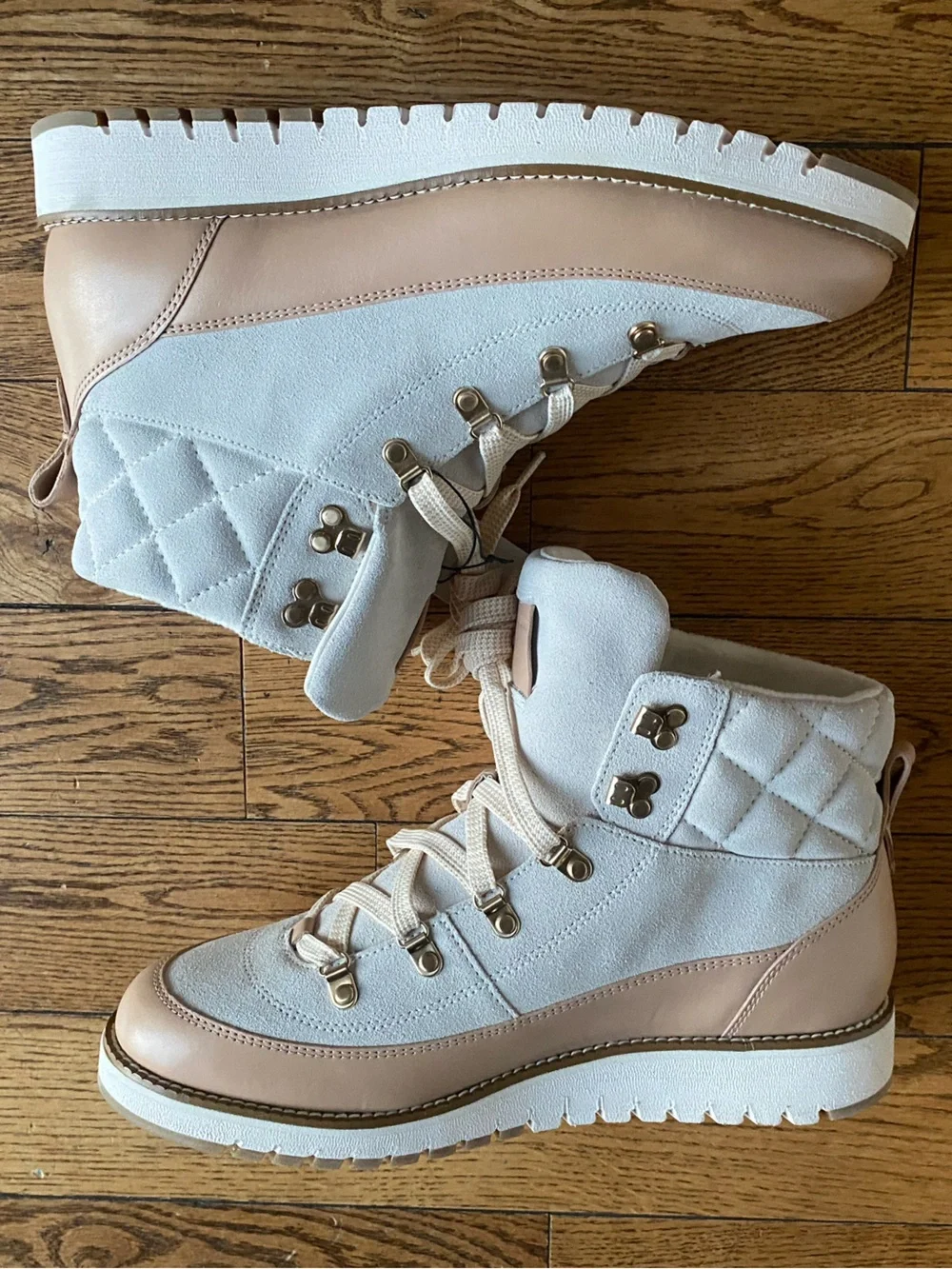 New! Women's ZERØGRAND Waterproof Elissa Hiker Boots size 9 b